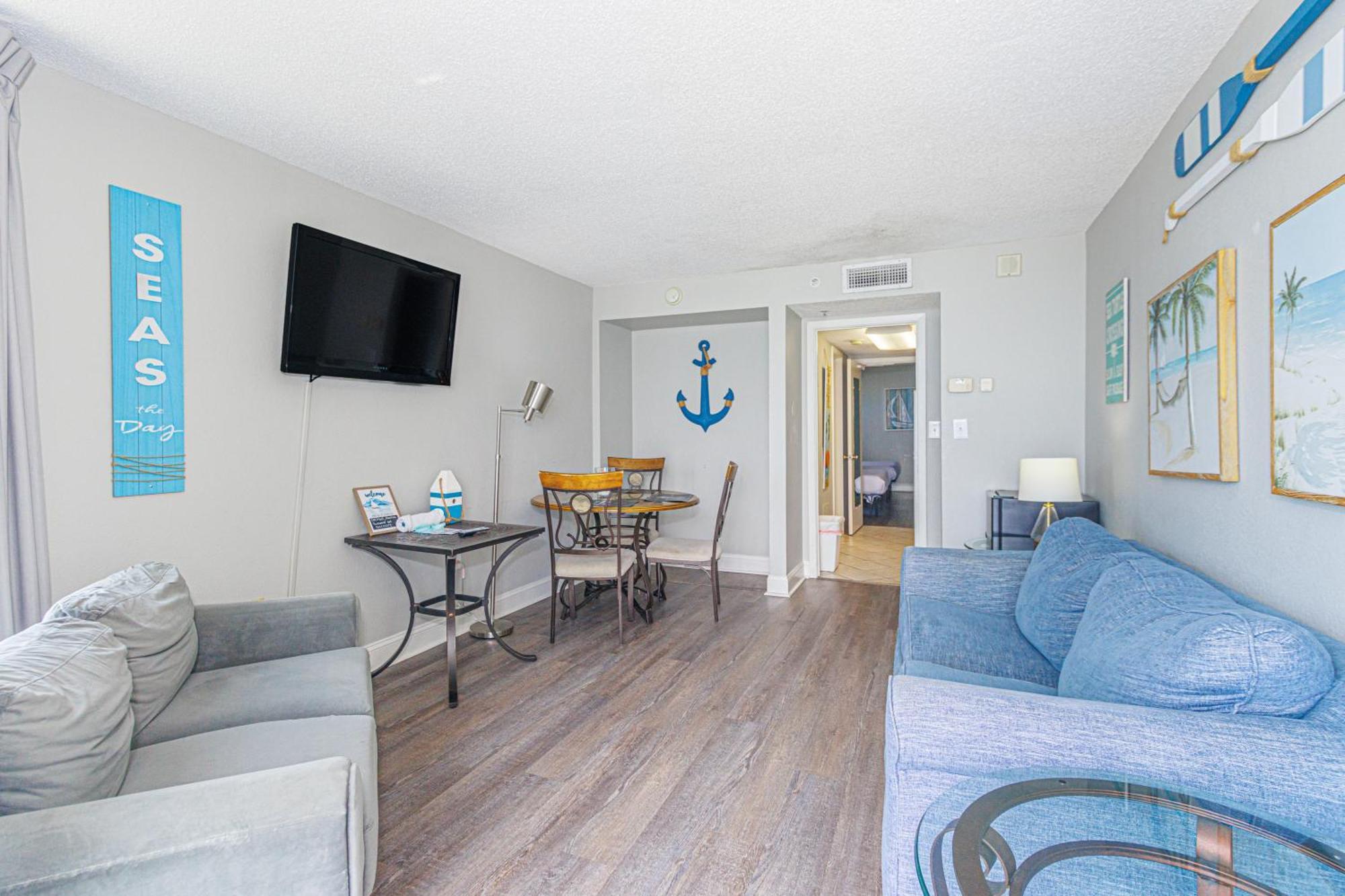 Beautifully Decorated Direct Oceanfront 1 Bedroom 1 Ba Condo Atlantica 1003 Myrtle Beach Exterior photo